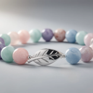 Pearlescent Beaded Luxury Phone Charm